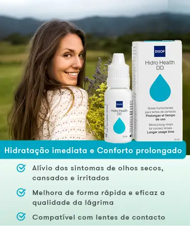 Hidratação imediata e Conforto prolongado Hidro Health DD